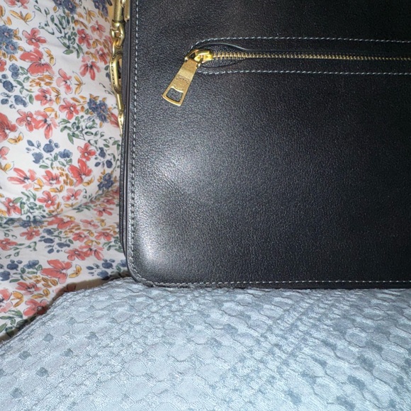 Coach Chain Tabby Shoulder Bag 30 Black - Picture 7 of 7